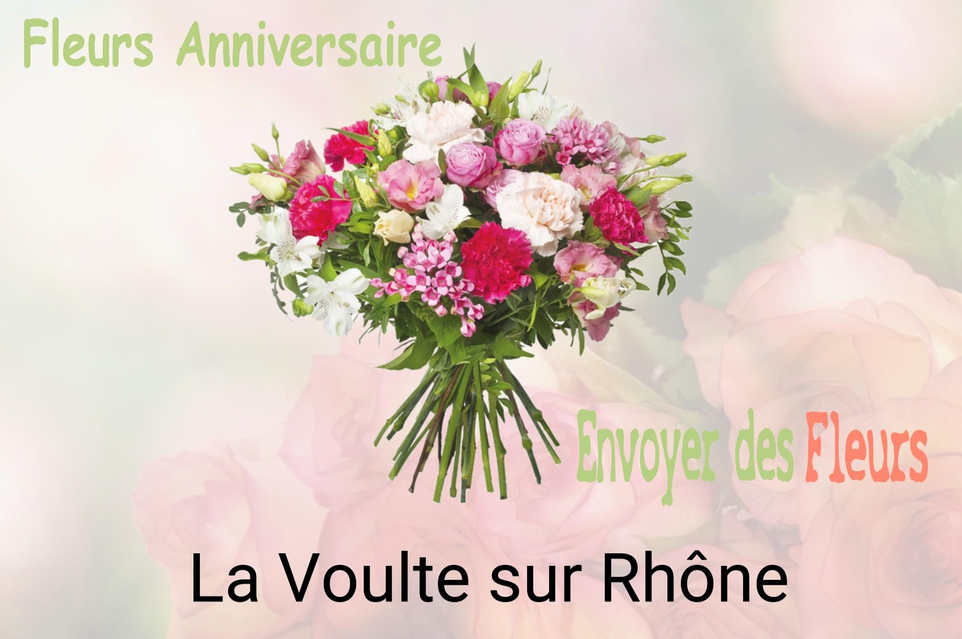 Bouquet de fleurs d’anniversaire livré à La Voulte-sur-Rhône