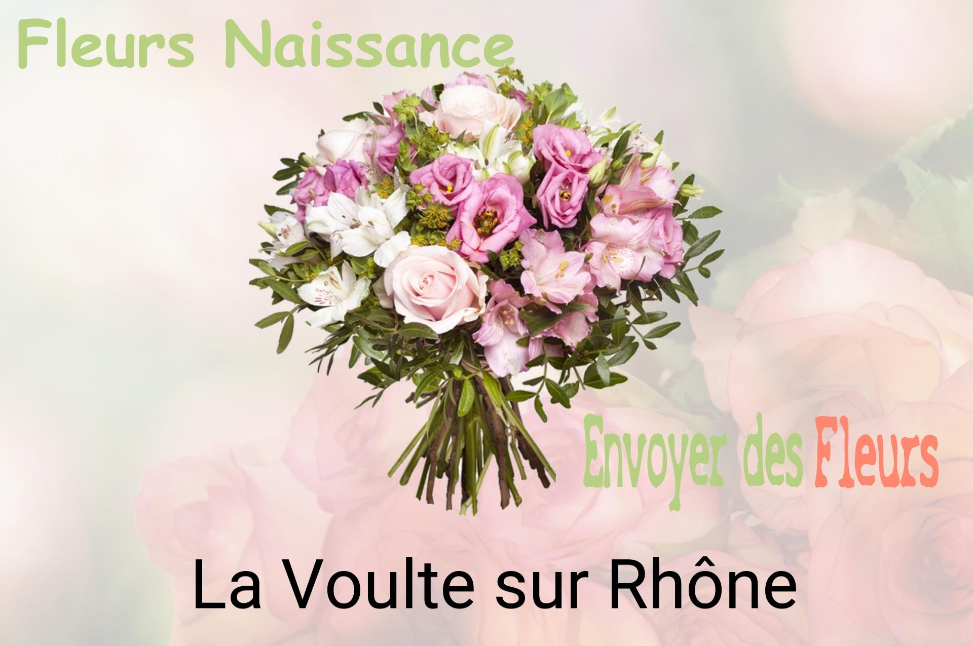 Bouquet de fleurs de naissance livré à La Voulte-sur-Rhône